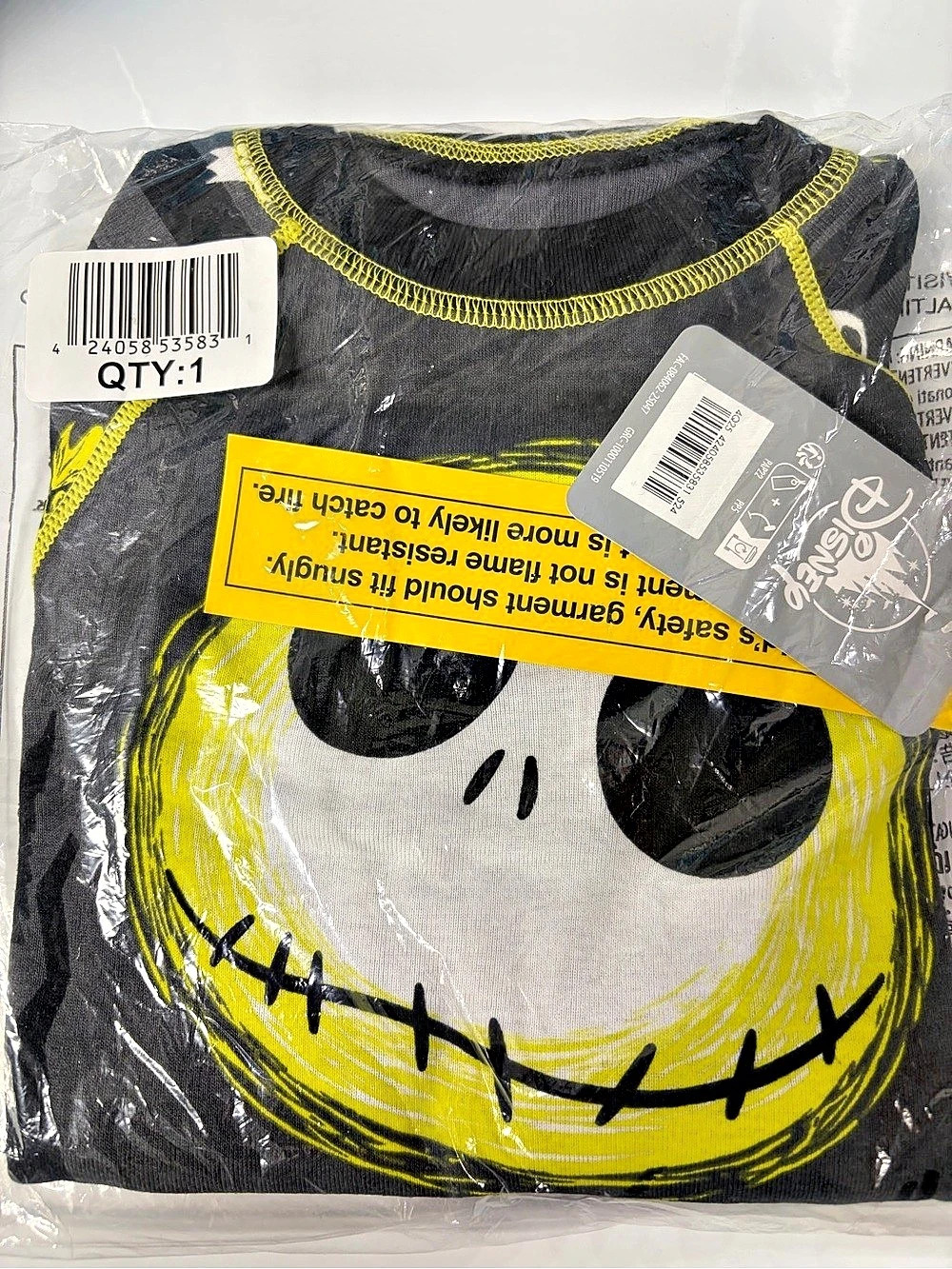 NWT Disney The Nightmare Before Christmas Jack pajamas size 3t